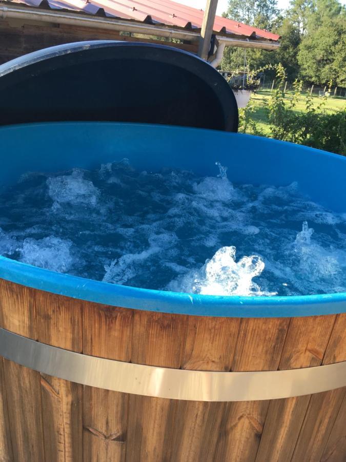 Maison Perigord Vert Piscine Et Spa La Roche-Chalais Luaran gambar